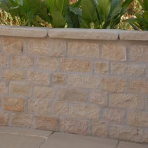 Fossil Mint Indian Sandstone Tumbled Walling Blocks Pack 6.48m2 60mm to 80mm