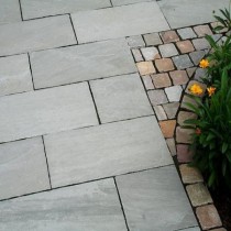 Kandla Grey Indian Sandstone Natural 22mm Calibrated Patio Paving Slabs Pack Sawn Edge 600x900 18.5m2