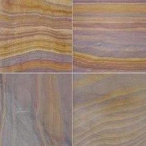 Rainbow Indian Sandstone Sawn Patio Paving Slab Pack 15.5m2 20mm