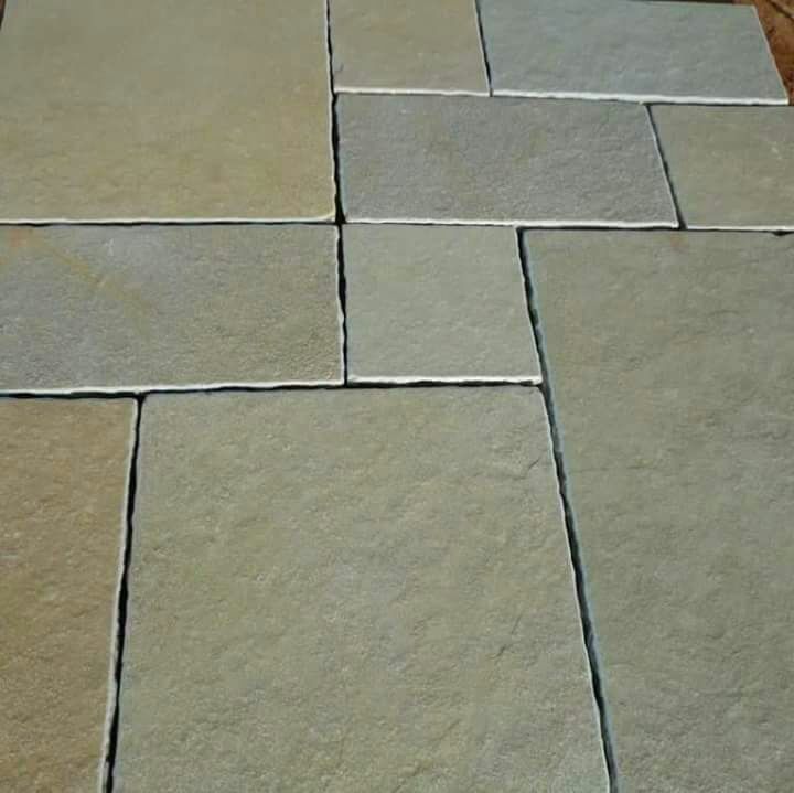 Yellow Lime Paving Slabs 